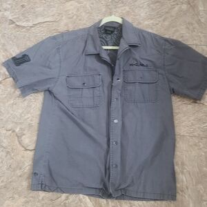 Harley-davidson button up short sleeve